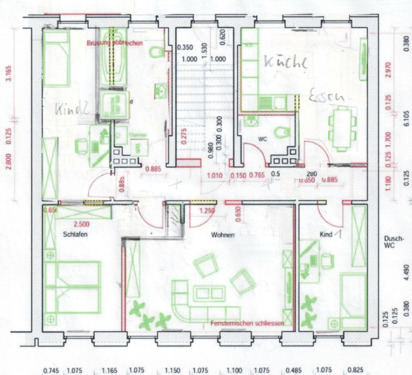 Foto - 4-Zimmer-Wohnung, mit 2 Kinderzimmern und Fußbodenheizung in SBK