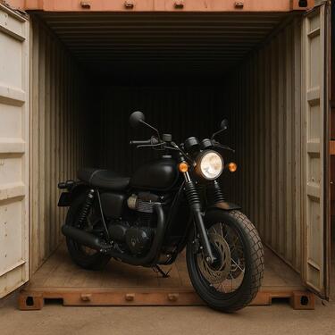 Foto - Stellplätze im Container Winterstellplatz, Motorrad, Roller