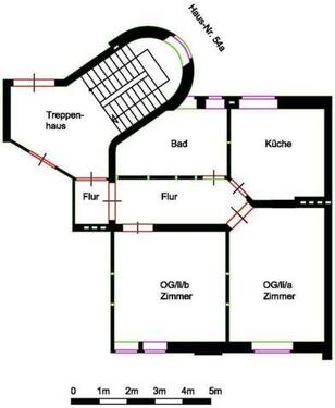 Foto - Etagenwohnung in Nordhausen zur Miete
