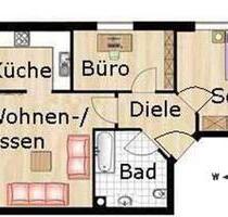 Helle 2,5 ZKB Wohnung in LL- West mit West Balkon - Landsberg am Lech Ellighofen