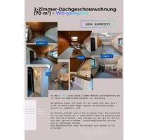 2-Zimmer-Dachgeschosswohnung (70m^2) WG-geeignet - Rottenburg am Neckar