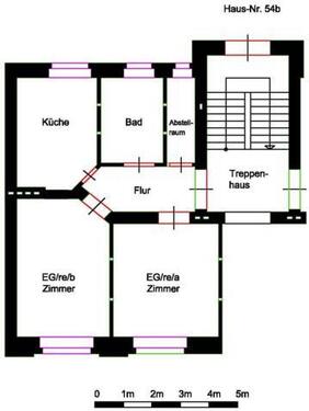 Foto - Etagenwohnung in Nordhausen zur Miete