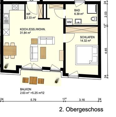 Foto - 2 Zimmer Etagenwohnung zur Miete in Nürnberg