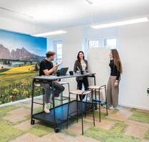 Teambüro 6AP: Flexibles, abgeschlossener Büroraum im Coworking-Umfeld Bochum
