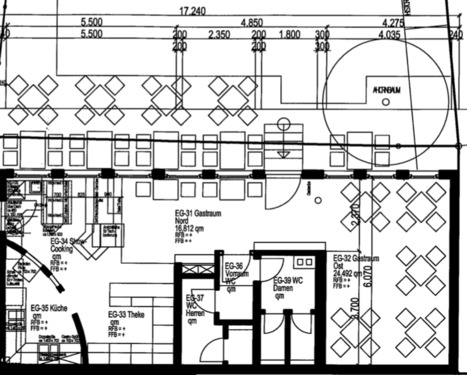 Foto - Cafe - Bar - Restaurant - Ladenfläche in Stadtmitte Heidenheim