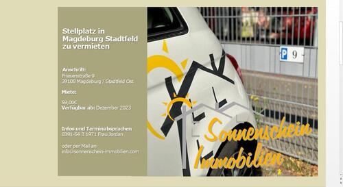 Foto - Stellplatz in der Friesenstraße zu vermieten