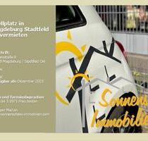 Stellplatz in der Friesenstraße zu vermieten - Magdeburg Nordwest