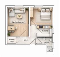 Attraktive 2-ZKB-Wohnung mit Stellplatz Nähe Montabaur - Ötzingen