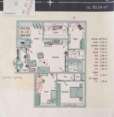 Foto - 3 Zimmer Etagenwohnung zum Kaufen in Mörfelden-Walldorf