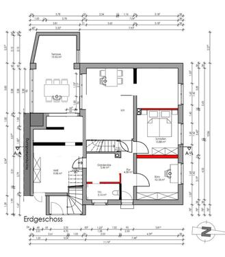 Foto - Modernisierte Erdgeschosswohnung mit Terrasse