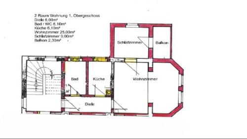 Foto - Etagenwohnung in Rochlitz zur Miete