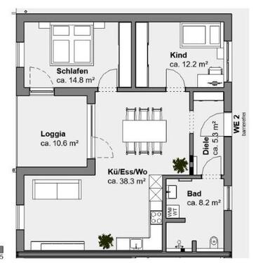 Foto - Etagenwohnung zur Miete in Vilsbiburg
