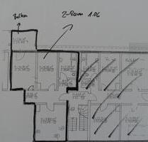Große 2-Raumwohnung in 16278 Pinnow - Angermünde