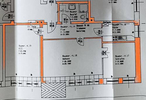 Foto - 3 Zimmer Etagenwohnung zur Miete in Döbeln