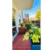 Außergewöhnliche 2-Zimmer Terrassenwohnung mit Garten in Mainz