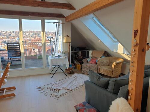 Foto - helle DG Wohnung mit Balkon in PF-Rod