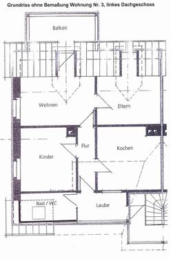 Foto - 3 Zimmer Dachgeschoßwohnung in Lörrach