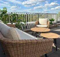 Moderne, voll möblierte 3-Zimmer-Penthouse-Wohnung an der Lahn - Gießen Allendorf