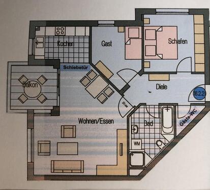 Foto - Sehr schöne, helle 3,5 Zi-Wohnung in Biberach, Wolfental