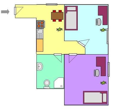 Foto - Etagenwohnung zur Miete in Zittau