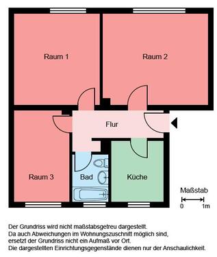 Foto - Demnächst frei! 3-Zimmer-Wohnung in Castrop-Rauxel Merklinde