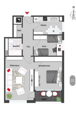 Foto - provisionsfreie helle 3 Zimmer-Wohnung zur Kapitalanlage