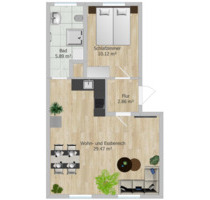 Kapitalanlage in Hannover-Linden: Modernisierte 2-Zimmer-Wohnung