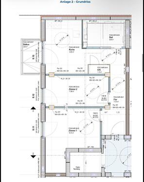 Foto - Moderne 2-Zimmer-Wohnung mit Balkon im Neubau