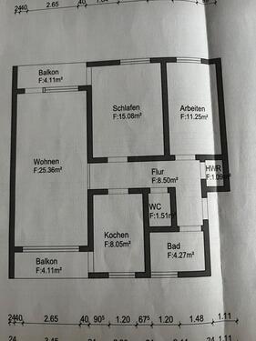 Foto - 3 ZKB in Mosbach zu vermieten - 790,00 EUR Kaltmiete,
