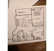 Wohnung 86 qm - 850,00 EUR Kaltmiete, ca.  86,00 m² in Mellrichstadt (PLZ: 97638)