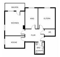 Wir renovieren für Sie! 3-Zimmer-Wohnung mit Balkon - Gelsenkirchen Gelsenkirchen-Nord