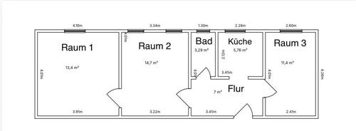 Foto - 2,5 Zimmer Wohnung in zentraler Lage mit 55 mq