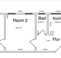 2,5 Zimmer Wohnung in zentraler Lage mit 55 mq - Hamburg Borgfelde