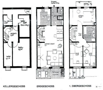 Foto - Haus im Haus 5 Zimmer, Garten, Kaminofen, Pool, 2 Stellplätze