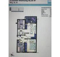 Wohung zu vermieten - 650,00&nbsp;EUR Kaltmiete, ca.&nbsp; 60,00&nbsp;m&sup2; in Weinheim (PLZ: 69469)