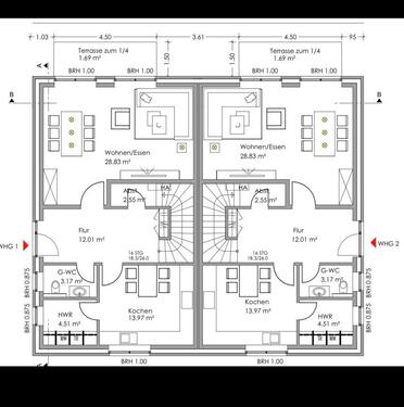 Foto - 4 Zimmer Etagenwohnung zur Miete in Dinklage