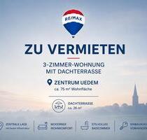 Charmante 3-Zimmer-Wohnung mit Dachterrasse im Zentrum von Uedem