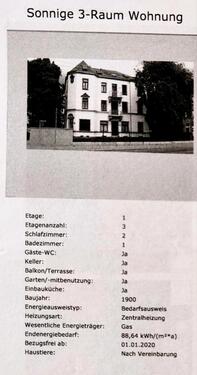 Foto - 3.5 Zimmer Etagenwohnung zur Miete in Dresden