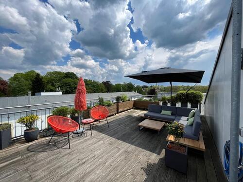 Foto - Luxus-Loft mit 4 Zimmern und Dachterrasse in historischem Gebäude