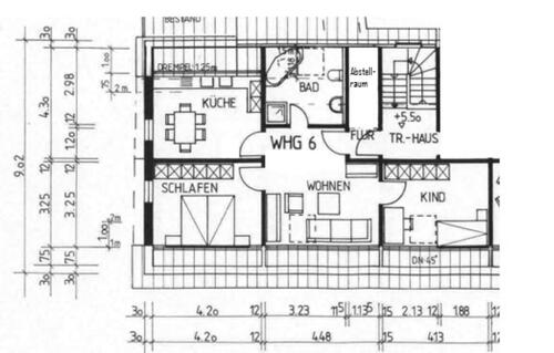 Foto - 3 Zimmer Dachgeschoßwohnung zur Miete in Kirn