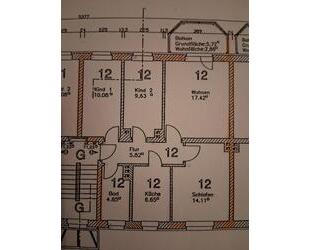 Bezugsfertig, kernsanierte 4-Raum Wohnung56 - Apolda