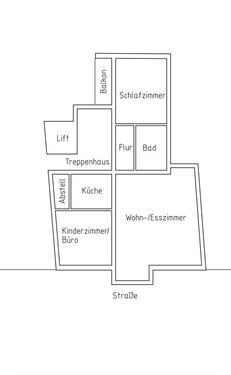 Foto - 3 Zimmer Etagenwohnung zur Miete in Coburg