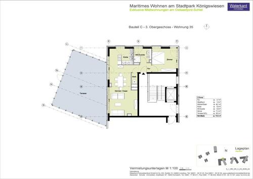 Foto - Etagenwohnung zur Miete in Schleswig