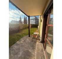 Erdgeschosswohnung 1 Zi mit Terrasse und Garten frisch saniert - Schrobenhausen