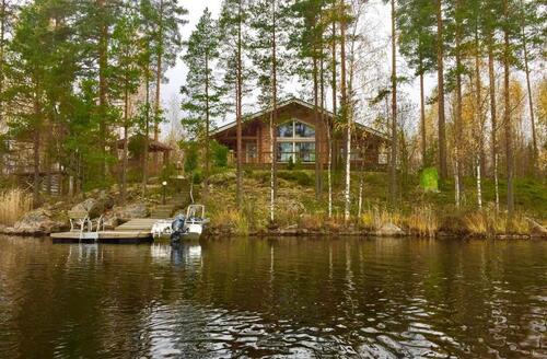 Foto - Finisches HONKA-SEehaus direckt am See