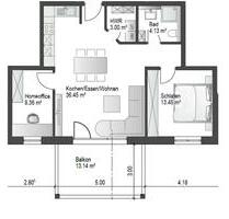 Wohnung in Dombühl - 770,00 EUR Kaltmiete, in Dombühl (PLZ: 91601)