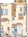 Foto - Neu im Angebot, 3-Zimmer-Wohnung mit Balkon und Laminat