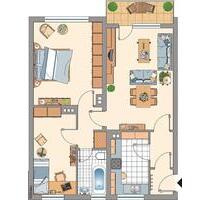 Neu im Angebot, 3-Zimmer-Wohnung mit Balkon und Laminat - Remscheid Lüttringhausen