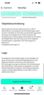 Foto - Etagenwohnung in Alfdorf zur Miete