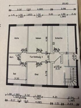 Foto - 3 Zimmerwohnung - 650,00&nbsp;EUR Kaltmiete, ca.&nbsp; 85,00&nbsp;m&sup2;